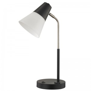 /offロッカースイッチとホテルの客室に便利なアウトレットを備えたハンプトンインホテルデスクランプ